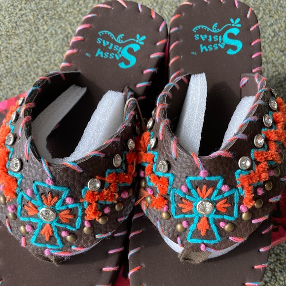 Sassy Sisters Shoes - Leather Sassy Sisters Sandals